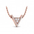 Diamond Trinity Necklace