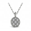 Star Diamonds and Diamond Pendant Necklace