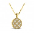 Star Diamonds and Diamond Pendant Necklace