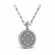 Star Diamonds and Diamond Pendant Necklace