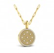 Star Diamonds and Diamond Pendant Necklace
