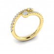 Diamond Double Wrap Ring