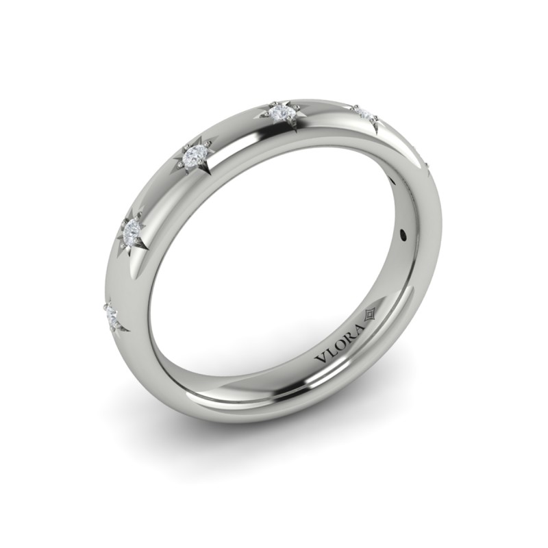 Diamond Vlora Star Ring