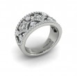 Diamond Open Vlora Star Ring