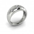 Diamond Vlora Star Dome Ring