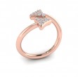 Diamond Trinity Wrap Ring