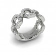 Diamond Link Ring