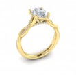 Harmony Oval Diamond Engagement Ring