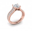 Vlora Classic, Modern Vintage Engagement Ring