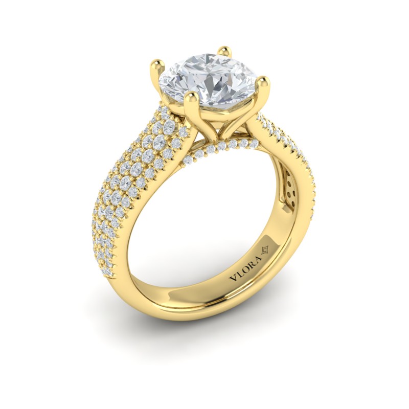 Majestic Statement Engagement Ring