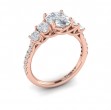 Vlora Classic, Three Stone Engagement Ring