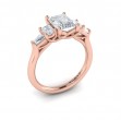 Vlora Classic, Three Stone Engagement Ring