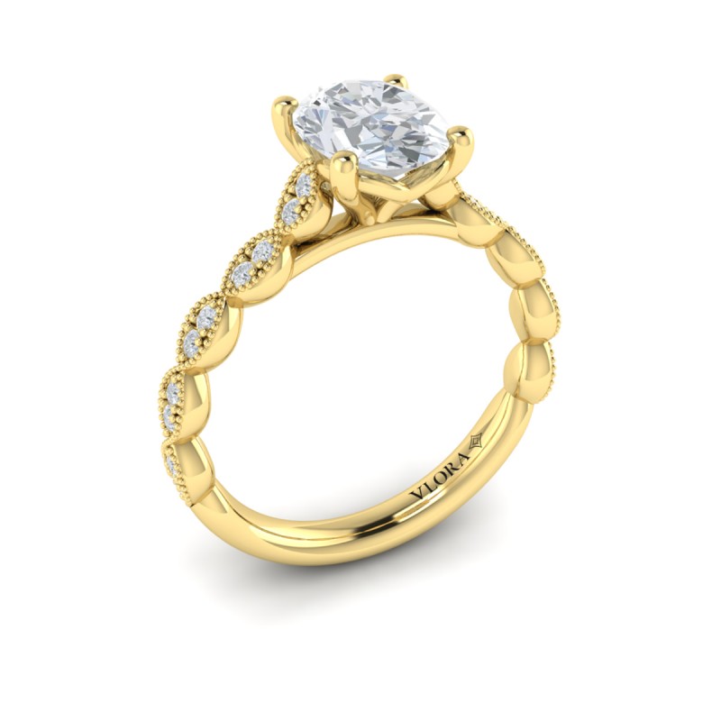 Unity Oval Engagement Ring