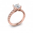 Vlora Classic, Modern Vintage Engagement Ring