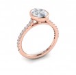 Vlora Classic, Bezel Engagement Ring