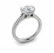 Classic Clutch Engagement Ring