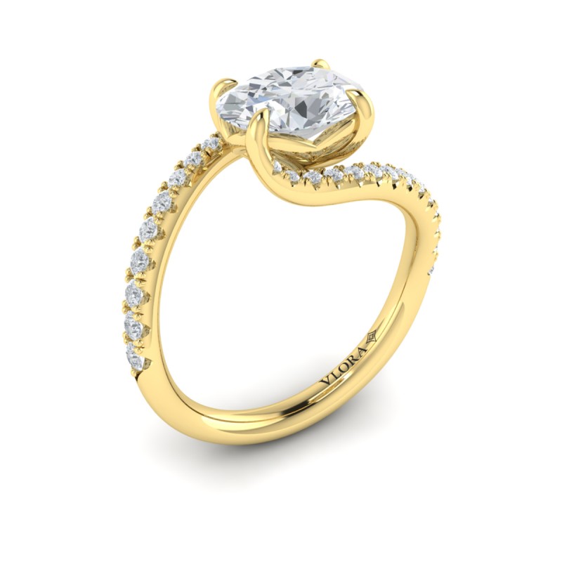 Celestial Engagement Ring
