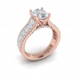Opulence Oval Engagement Ring