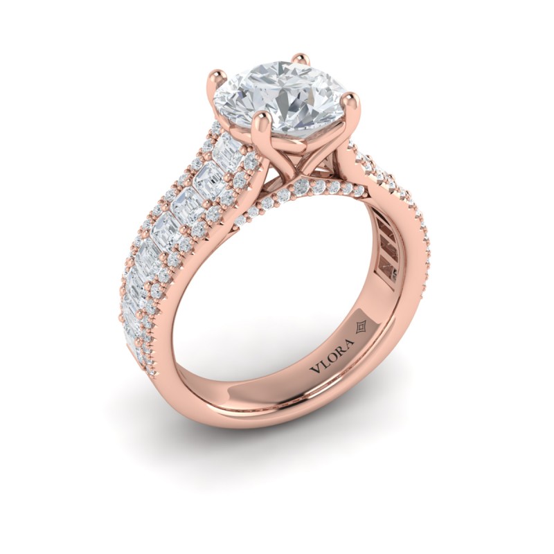 Opulence Oval Engagement Ring