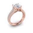 Vlora Classic, Modern Vintage Engagement Ring