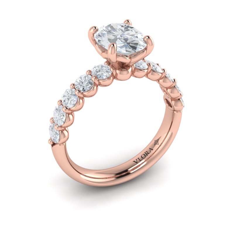 Eternal Oval Engagement Ring