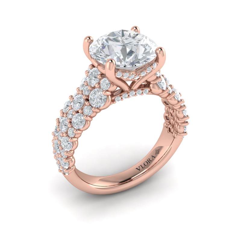 Mosaic Engagement Ring