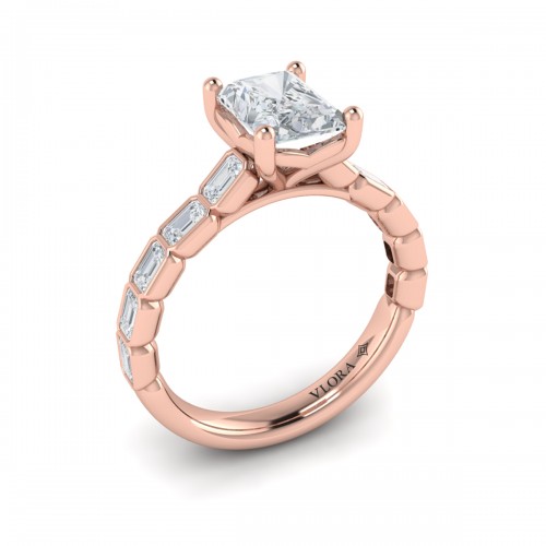 Vlora Classic, Bezel Engagement Ring