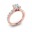 Luxe Classic Oval Engagement Ring