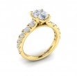 Luxe Classic Oval Engagement Ring