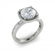 Art Deco Baguette Channel Engagement Ring