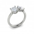 Vlora Two Stone Engagement Ring