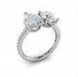 Vlora Two Stone Engagement Ring
