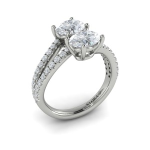 Vlora Two Stone Engagement Ring