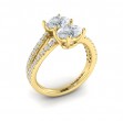 Vlora Two Stone Engagement Ring