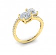 Vlora Two Stone Engagement Ring