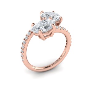 Vlora Two Stone Engagement Ring