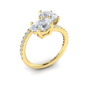 Vlora Two Stone Engagement Ring
