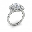 Vlora Halo Engagement Ring