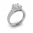 Vlora Halo Engagement Ring