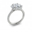 Vlora Halo Engagement Ring