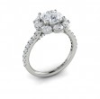 Vlora Halo Engagement Ring