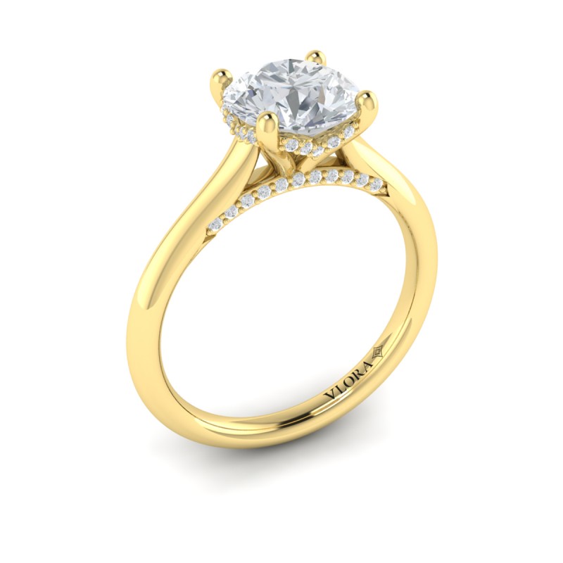 Cathedral Classic Solitaire Engagement Ring