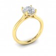 Elegant Classic Solitaire Engagement Ring