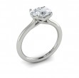 Horizon Oval Solitaire Engagement Ring