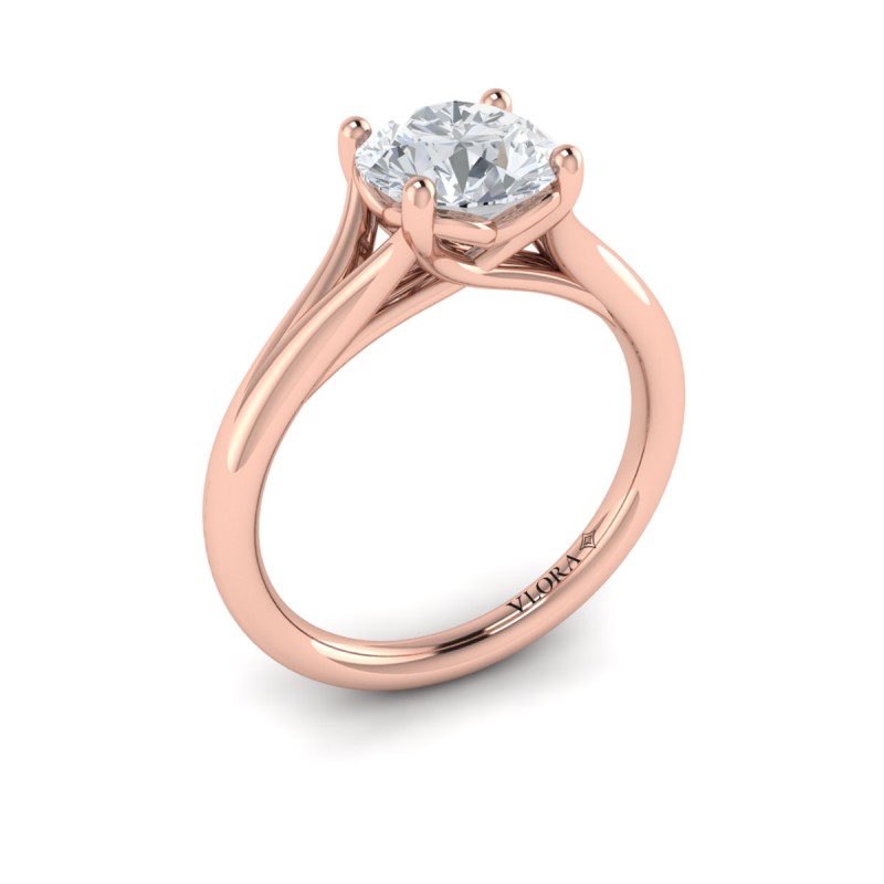 Vlora Classic, Split Shank Engagement Ring