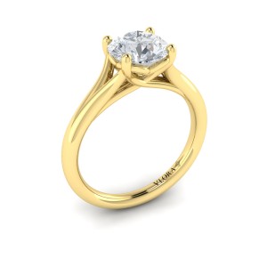 Vlora Classic, Split Shank Engagement Ring