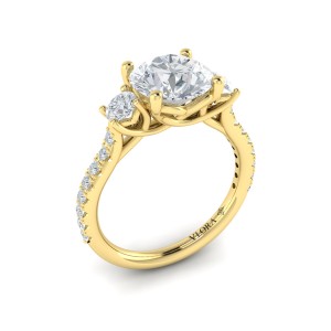 Vlora Classic, Three Stone Engagement Ring