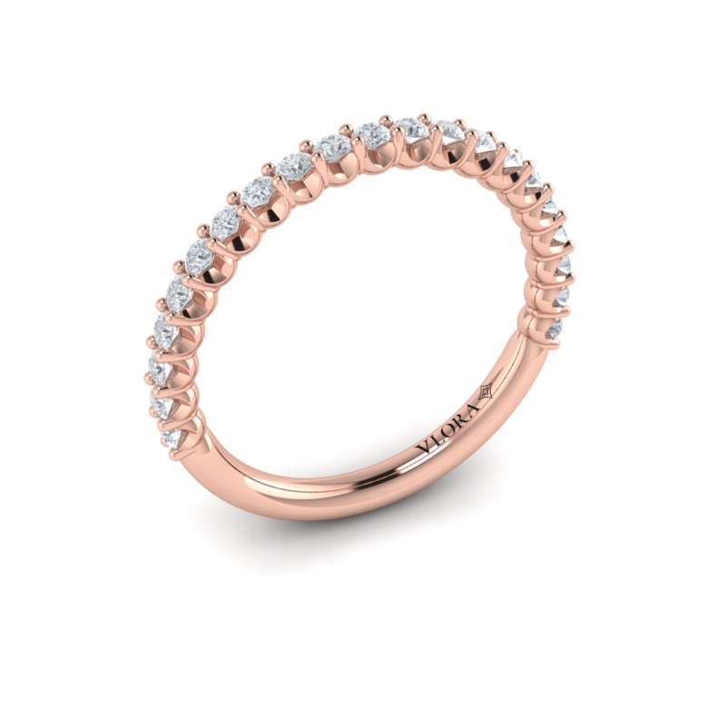 Matching Band for Embrace Halo Oval Engagement Ring