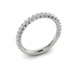 Matching Band for Embrace Halo Oval Engagement Ring