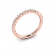 Matching Band for Timeless Euro Halo Round Engagement Ring